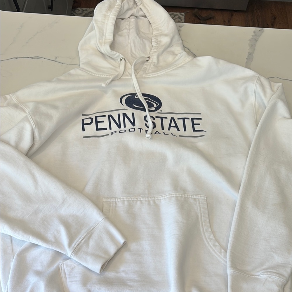 White Sweatshirt Classic Pullover Style